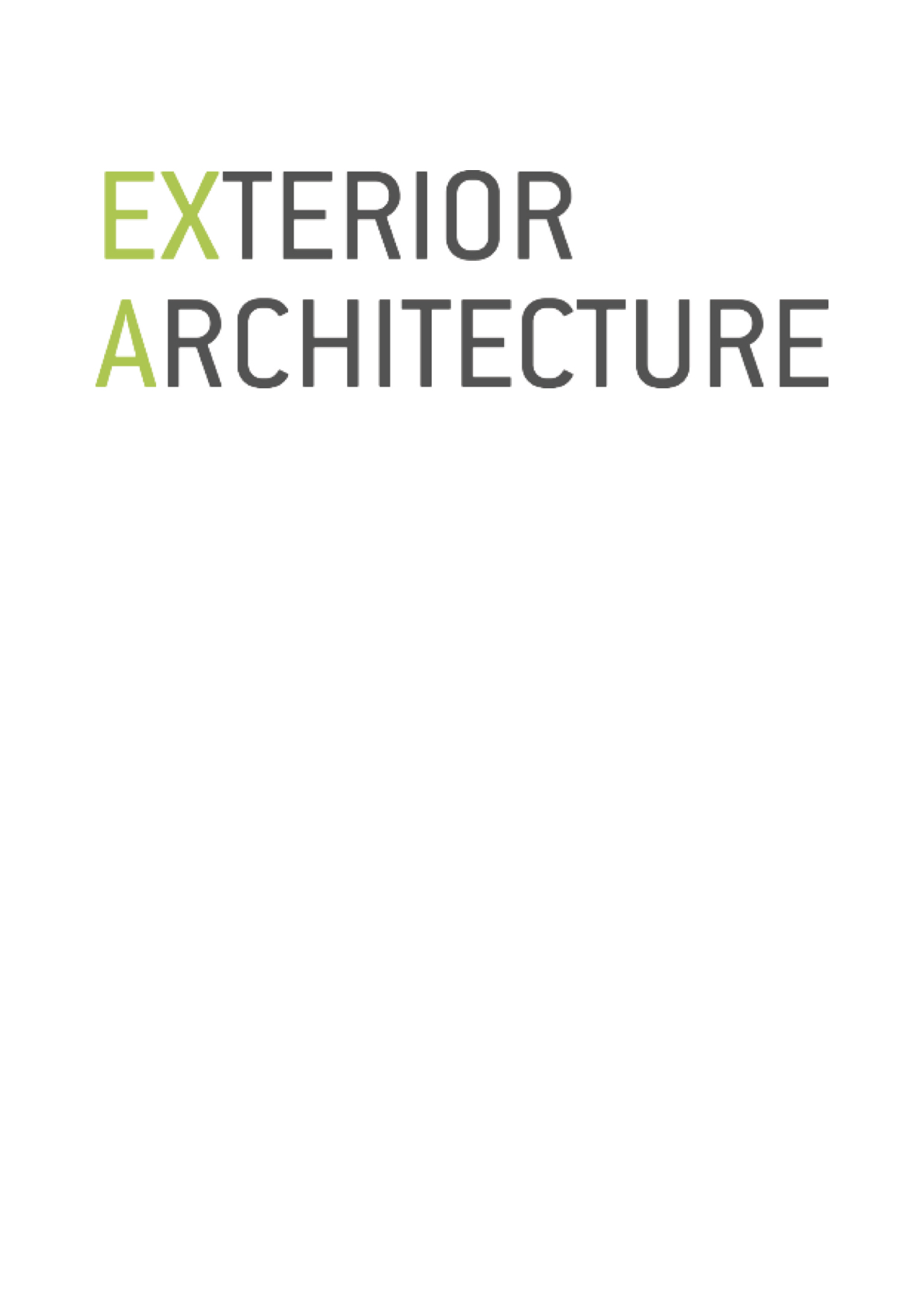 Exterior Architecture